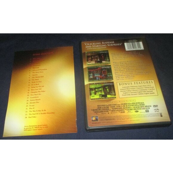 Entrapment (DVD, 2000, Widescreen, Special Edition) - Picture 3 of 3